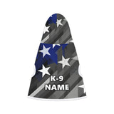 Personalized - K9 Thin Blue Line Hoodie - V1