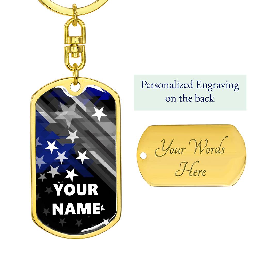 Personalized Keychain - Dogtag - BR1