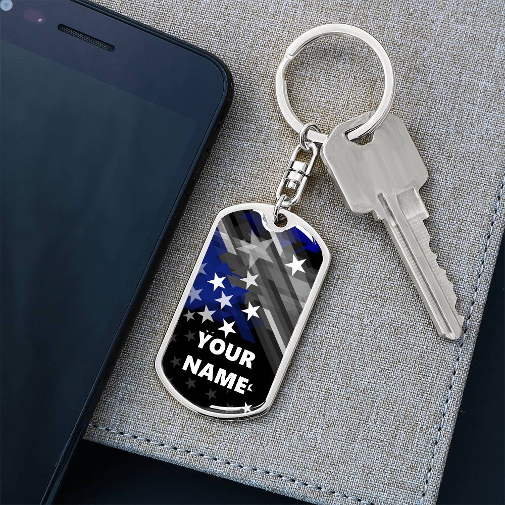 Personalized Keychain - Dogtag - BR1