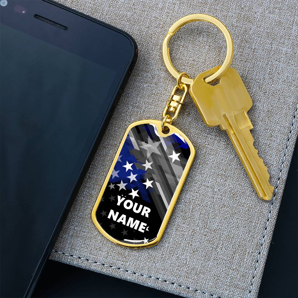 Personalized Keychain - Dogtag - BR1
