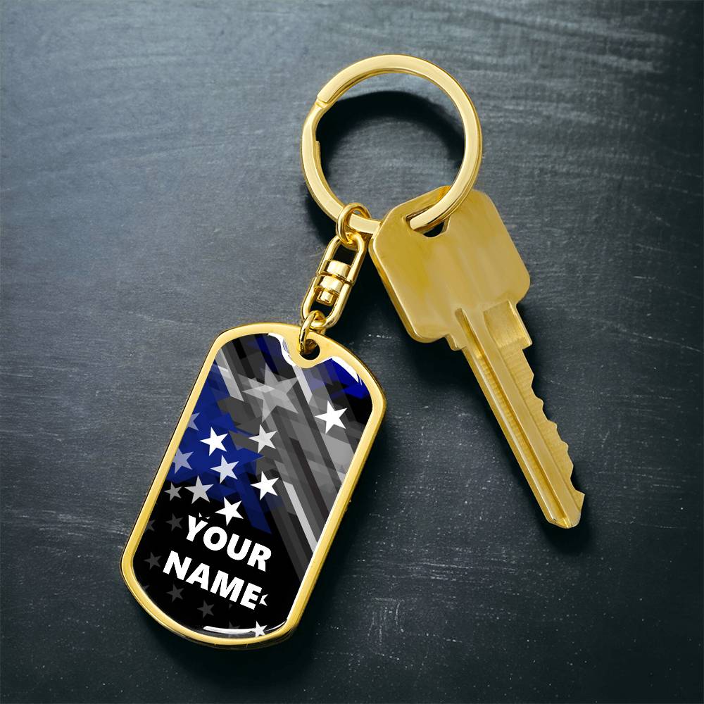 Personalized Keychain - Dogtag - BR1
