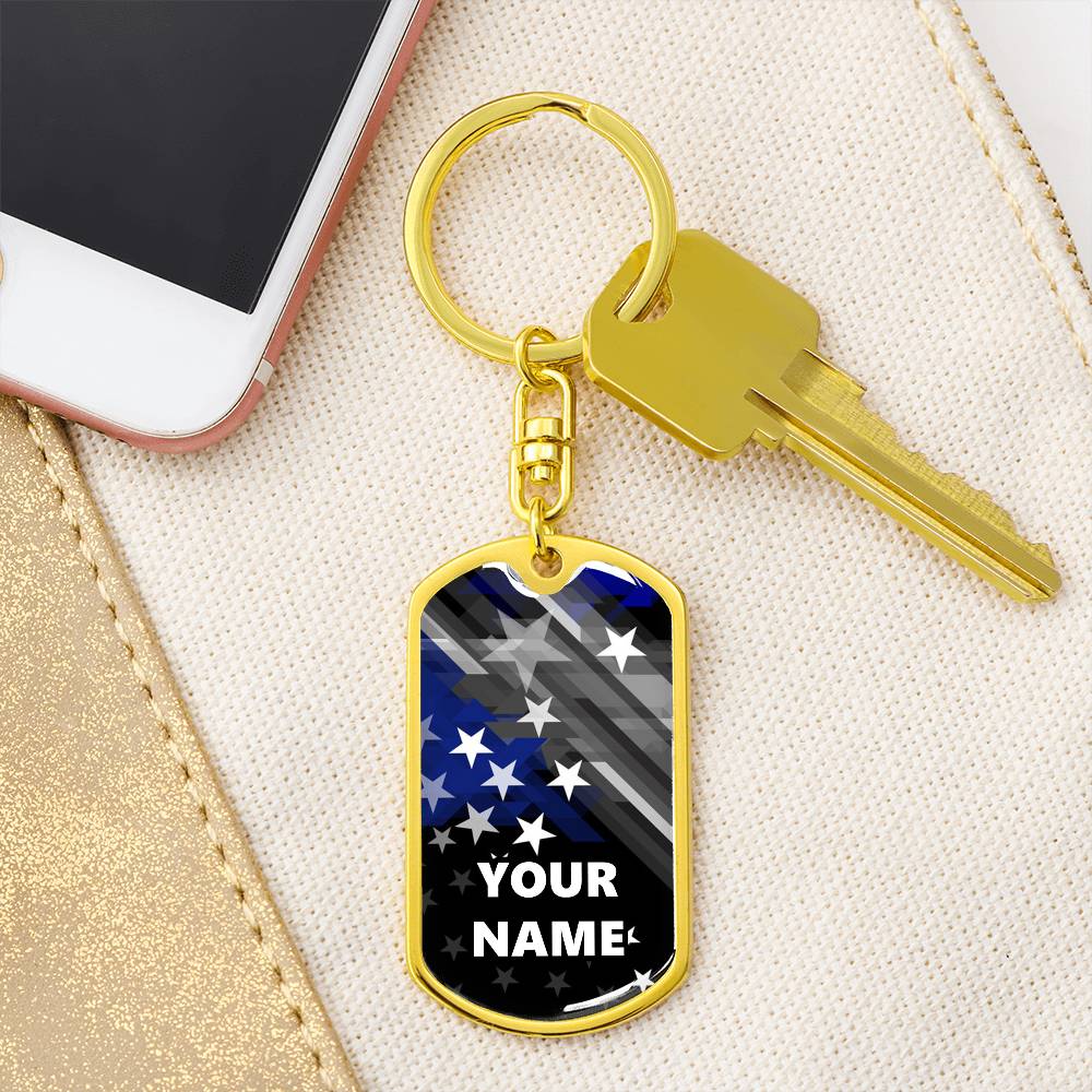 Personalized Keychain - Dogtag - BR1