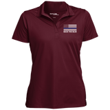 Women's Back the Blue Polo Shirt