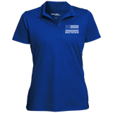 Women's Back the Blue Polo Shirt