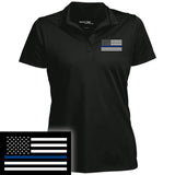 Women's Thin Blue Line Polo Shirt