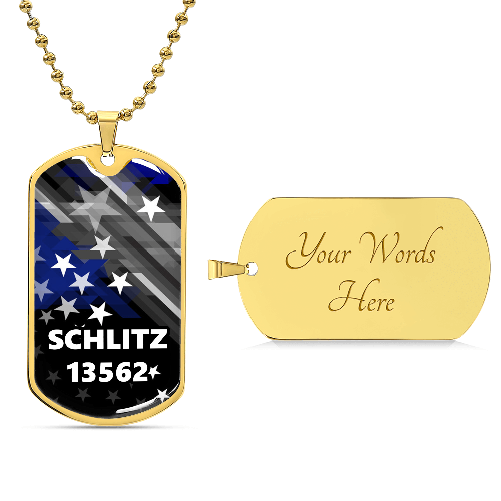 Personalized TBL DogTag Necklace - ETS - NS1