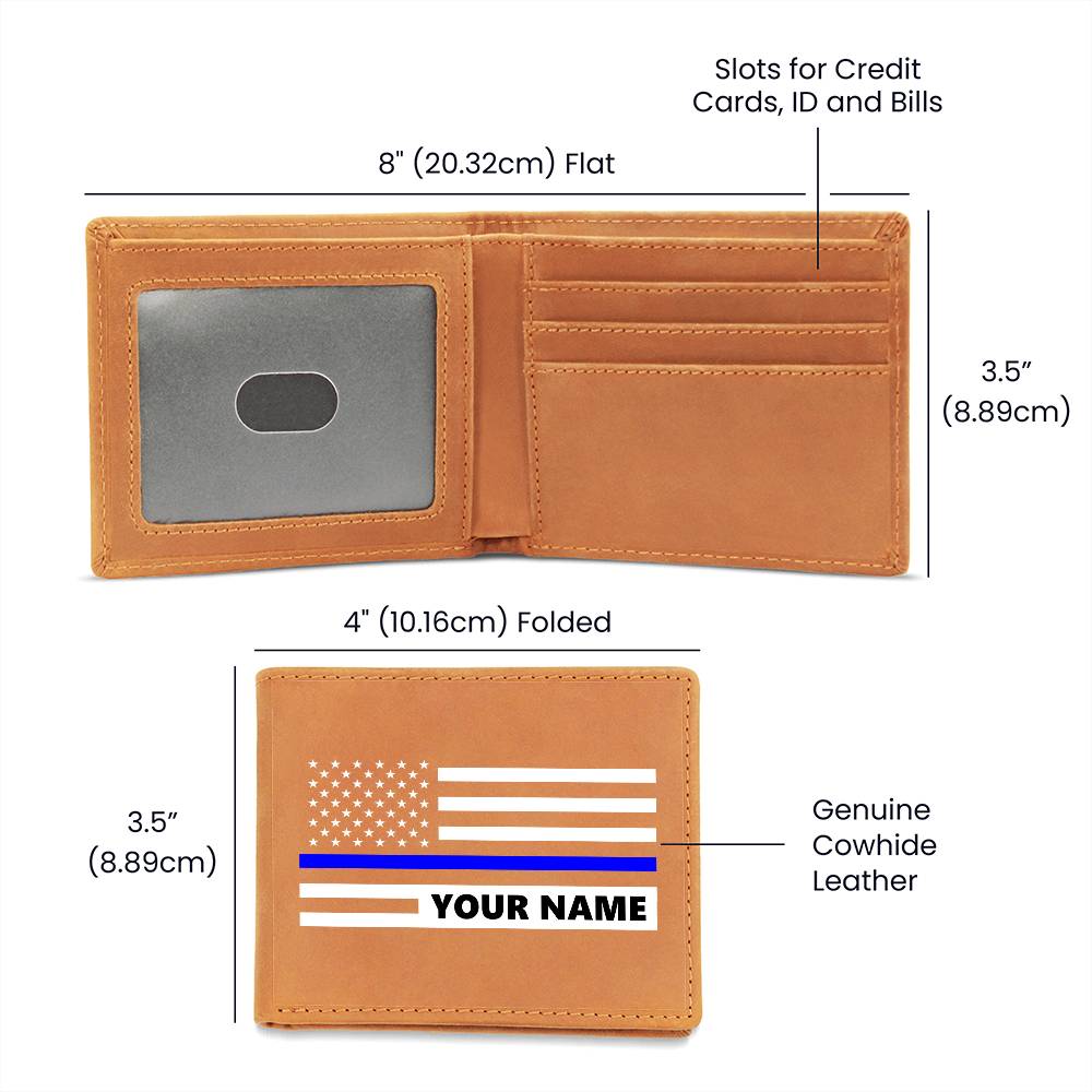Personalized Wallet - Genuine Leather - BR1