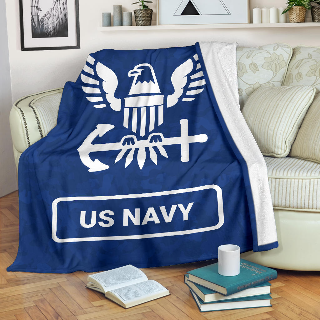 Us navy throw blanket sale