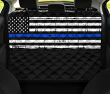 Thin Blue Line Back Seat Covers - Version 3