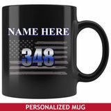 Personalized Mugs - Name and Badge