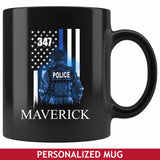 Personalized Mugs - Police Officer Hero