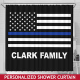 Personalized Shower Curtain - Flag