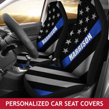 Personalized Car Seat Covers - Flag