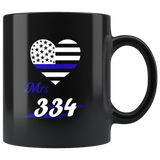 Personalized Mugs - Mrs Thin Blue Line