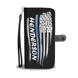 Personalized Phone Case Wallet - Flag