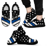 Men's - Thin Blue Line American Flag Sneakers