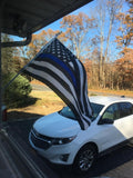 Thin Blue Line American Flag - 3 x 5 Foot Flag With Grommets
