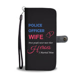 Police Officer Wife - Married My Hero - Phone Case Wallet - 1