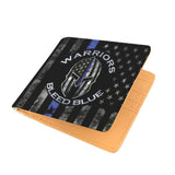 Warriors Bleed Blue - Men's Wallet