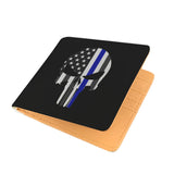 Punisher Skull Thin Blue Line - Men's Wallet