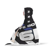 "We got your 6IX (Six)" - Thin Blue Line - Hooded Blanket
