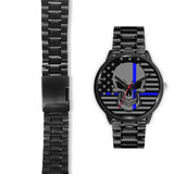 Skull - Thin Blue Line Watch