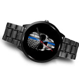 Skull - Thin Blue Line - Black Watch