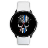 Skull - Thin Blue Line - Black Watch