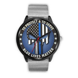 Skull - To Protect and To Serve - Black Watch