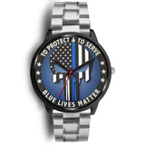 Skull - To Protect and To Serve - Black Watch