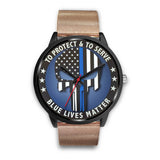 Skull - To Protect and To Serve - Black Watch