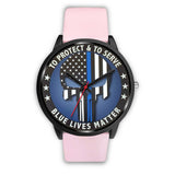 Skull - To Protect and To Serve - Black Watch
