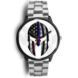 Spartan Helmet - Thin Blue Line - Black Watch