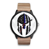 Spartan Helmet - Thin Blue Line - Black Watch