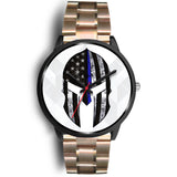 Spartan Helmet - Thin Blue Line - Black Watch