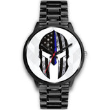 Spartan Helmet - Thin Blue Line Watch