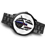 Spartan Helmet - Thin Blue Line - Black Watch