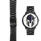 Spartan Helmet - Thin Blue Line Watch