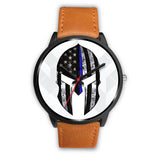 Spartan Helmet - Thin Blue Line - Black Watch