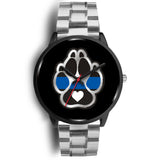 K9 Heart - Thin Blue Line Watch - Black