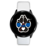 K9 Heart - Thin Blue Line Watch - Black