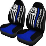 Personalized Car Seat Covers - Flag