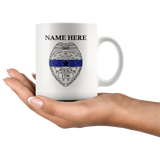 Personalized Mugs - Badge and Name