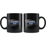 Personalized Mugs - Flag + Badge Number