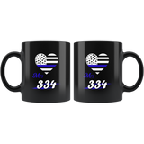 Personalized Mugs - Mrs Thin Blue Line