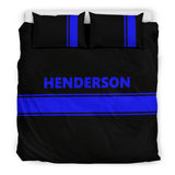 Personalized Bedding Set - Thin Blue Line