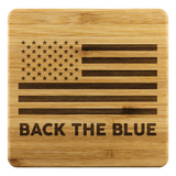 Back the Blue Coasters