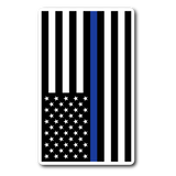 American Flag Thin Blue Line - Car & Laptop Decal