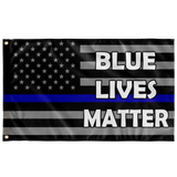 Blue Lives Matter Flag