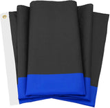 Thin Blue Line Flag - 3 x 5 Foot - With Grommets